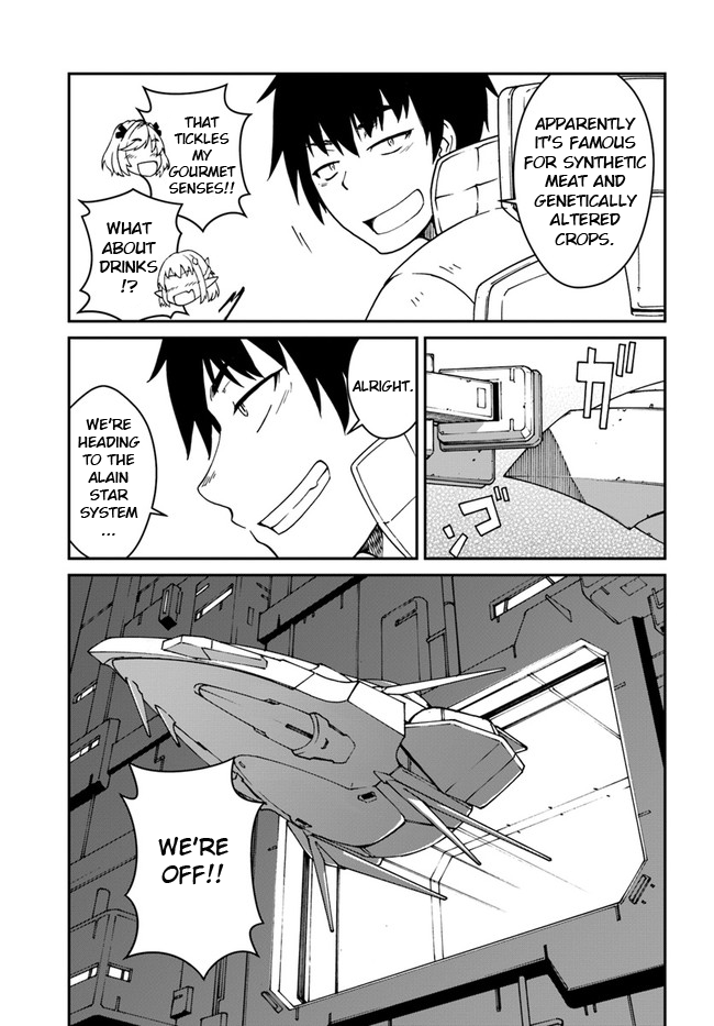 Mezametara saikyou soubi to uchuusen-mochi datta no de, ikkodate mezashite youhei toshite jiyuu ni ikitai Chapter 10.1 page 17 - Chapter 10.1: (Part two)