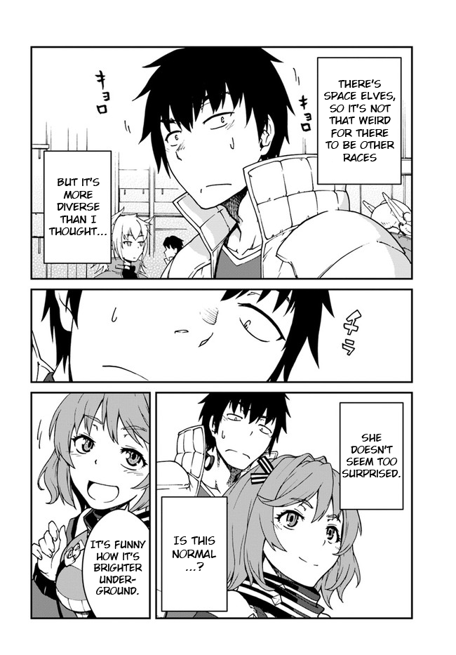 Mezametara saikyou soubi to uchuusen-mochi datta no de, ikkodate mezashite youhei toshite jiyuu ni ikitai Chapter 12 page 14 - Chapter 12: (Part one)