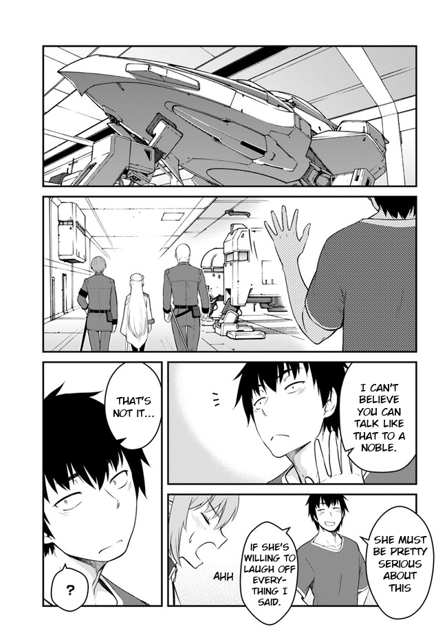 Mezametara saikyou soubi to uchuusen-mochi datta no de, ikkodate mezashite youhei toshite jiyuu ni ikitai Chapter 16.1 page 4 - Chapter 16.1: (Part one)