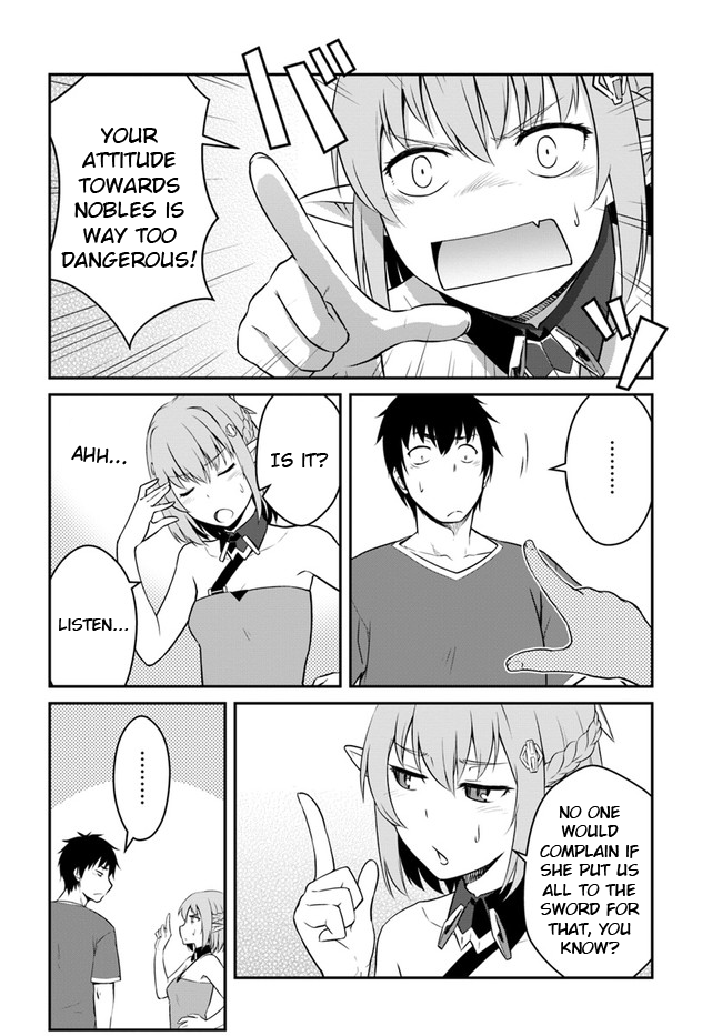 Mezametara saikyou soubi to uchuusen-mochi datta no de, ikkodate mezashite youhei toshite jiyuu ni ikitai Chapter 16.1 page 5 - Chapter 16.1: (Part one)