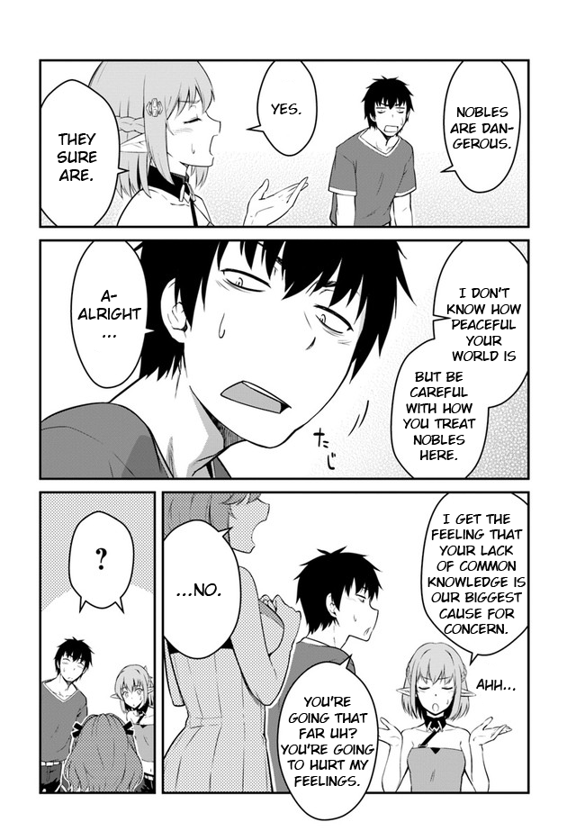 Mezametara saikyou soubi to uchuusen-mochi datta no de, ikkodate mezashite youhei toshite jiyuu ni ikitai Chapter 16.1 page 7 - Chapter 16.1: (Part one)