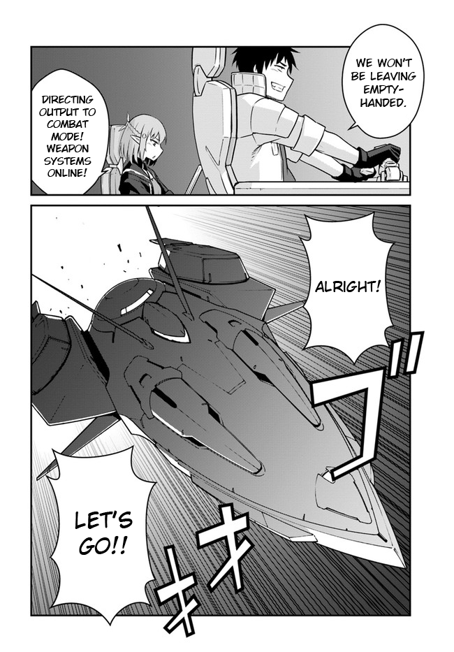 Mezametara saikyou soubi to uchuusen-mochi datta no de, ikkodate mezashite youhei toshite jiyuu ni ikitai Chapter 17.2 page 16 - Chapter 17.2: (Part 2)