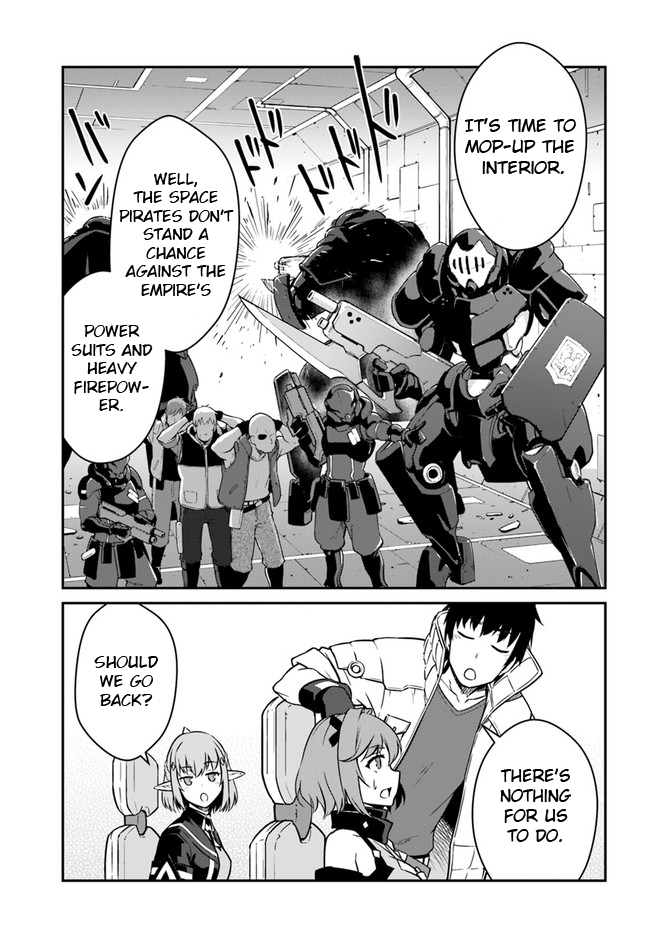 Mezametara saikyou soubi to uchuusen-mochi datta no de, ikkodate mezashite youhei toshite jiyuu ni ikitai Chapter 18.2 page 5 - Chapter 18.2: (Part 2)