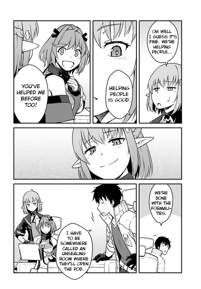 Mezametara saikyou soubi to uchuusen-mochi datta no de, ikkodate mezashite youhei toshite jiyuu ni ikitai Chapter 22.1 page 14 - Chapter 22.1: (Part one)