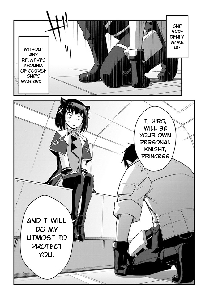 Mezametara saikyou soubi to uchuusen-mochi datta no de, ikkodate mezashite youhei toshite jiyuu ni ikitai Chapter 22.2 page 9 - Chapter 22.2: (Part two)
