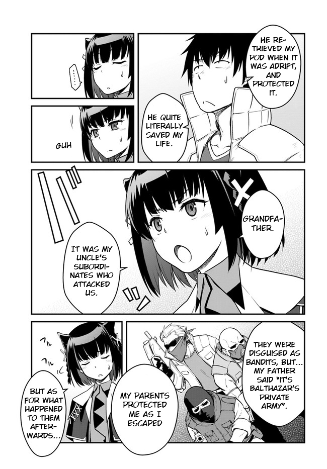 Mezametara saikyou soubi to uchuusen-mochi datta no de, ikkodate mezashite youhei toshite jiyuu ni ikitai Chapter 23.1 page 13 - Chapter 23.1: (Part one)