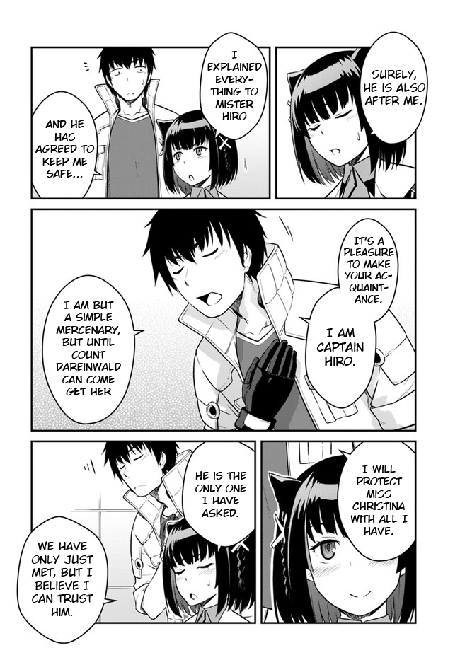 Mezametara saikyou soubi to uchuusen-mochi datta no de, ikkodate mezashite youhei toshite jiyuu ni ikitai Chapter 23.1 page 14 - Chapter 23.1: (Part one)