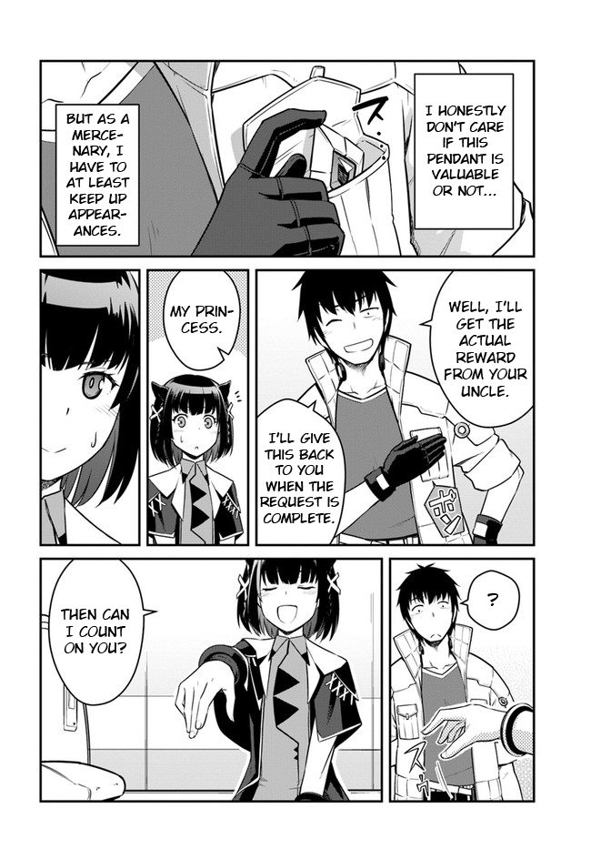 Mezametara saikyou soubi to uchuusen-mochi datta no de, ikkodate mezashite youhei toshite jiyuu ni ikitai Chapter 23.1 page 8 - Chapter 23.1: (Part one)