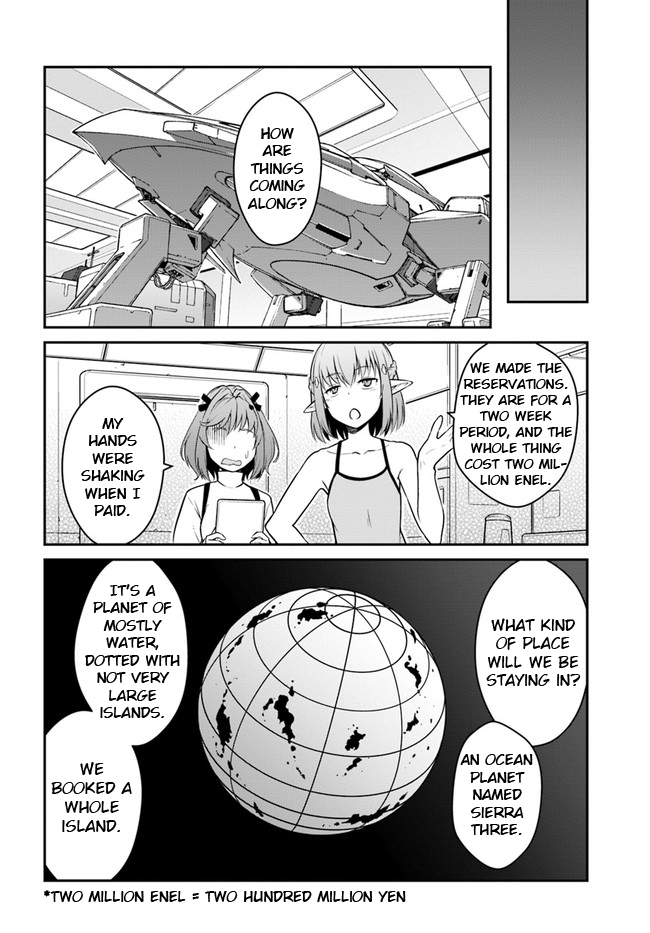 Mezametara saikyou soubi to uchuusen-mochi datta no de, ikkodate mezashite youhei toshite jiyuu ni ikitai Chapter 24.1 page 14 - Chapter 24.1: (Part one)