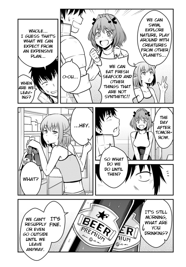 Mezametara saikyou soubi to uchuusen-mochi datta no de, ikkodate mezashite youhei toshite jiyuu ni ikitai Chapter 24.1 page 15 - Chapter 24.1: (Part one)