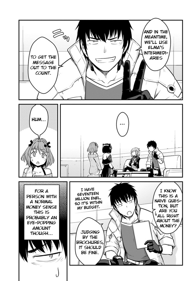 Mezametara saikyou soubi to uchuusen-mochi datta no de, ikkodate mezashite youhei toshite jiyuu ni ikitai Chapter 24.1 page 9 - Chapter 24.1: (Part one)