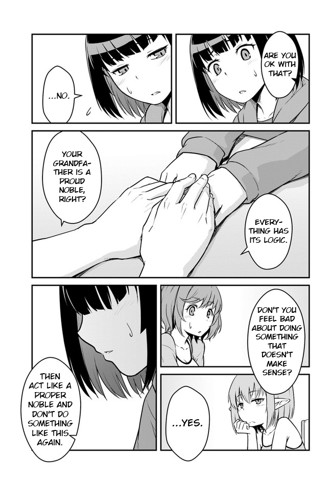 Mezametara saikyou soubi to uchuusen-mochi datta no de, ikkodate mezashite youhei toshite jiyuu ni ikitai Chapter 24.2 page 7 - Chapter 24.2: (Part two)