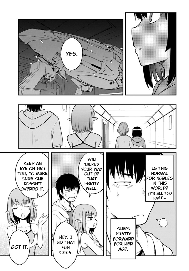 Mezametara saikyou soubi to uchuusen-mochi datta no de, ikkodate mezashite youhei toshite jiyuu ni ikitai Chapter 24.2 page 9 - Chapter 24.2: (Part two)