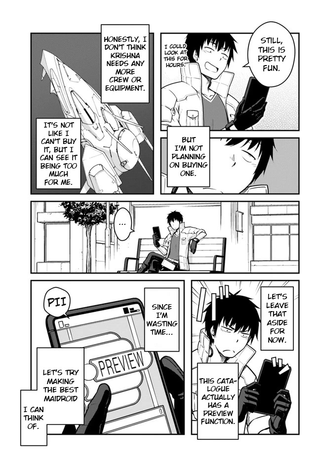 Mezametara saikyou soubi to uchuusen-mochi datta no de, ikkodate mezashite youhei toshite jiyuu ni ikitai Chapter 26.2 page 4 - Chapter 26.2: (Part two)