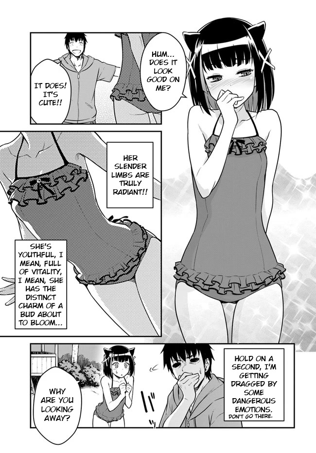 Mezametara saikyou soubi to uchuusen-mochi datta no de, ikkodate mezashite youhei toshite jiyuu ni ikitai Chapter 28.1 page 5 - Chapter 28.1: (Part one)