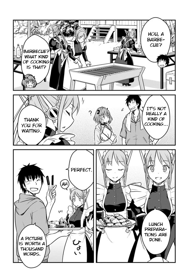 Mezametara saikyou soubi to uchuusen-mochi datta no de, ikkodate mezashite youhei toshite jiyuu ni ikitai Chapter 28.2 page 1 - Chapter 28.2: (Part two)