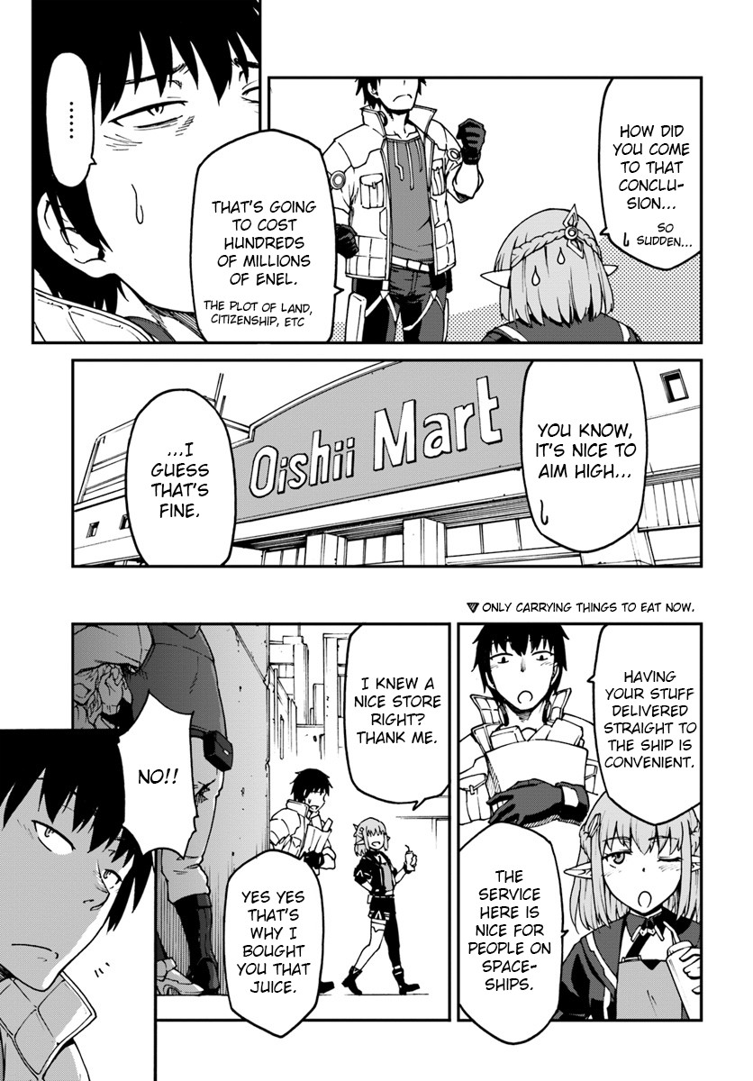 Mezametara saikyou soubi to uchuusen-mochi datta no de, ikkodate mezashite youhei toshite jiyuu ni ikitai Chapter 3.1 page 1 - Chapter 3.1: (Part two)