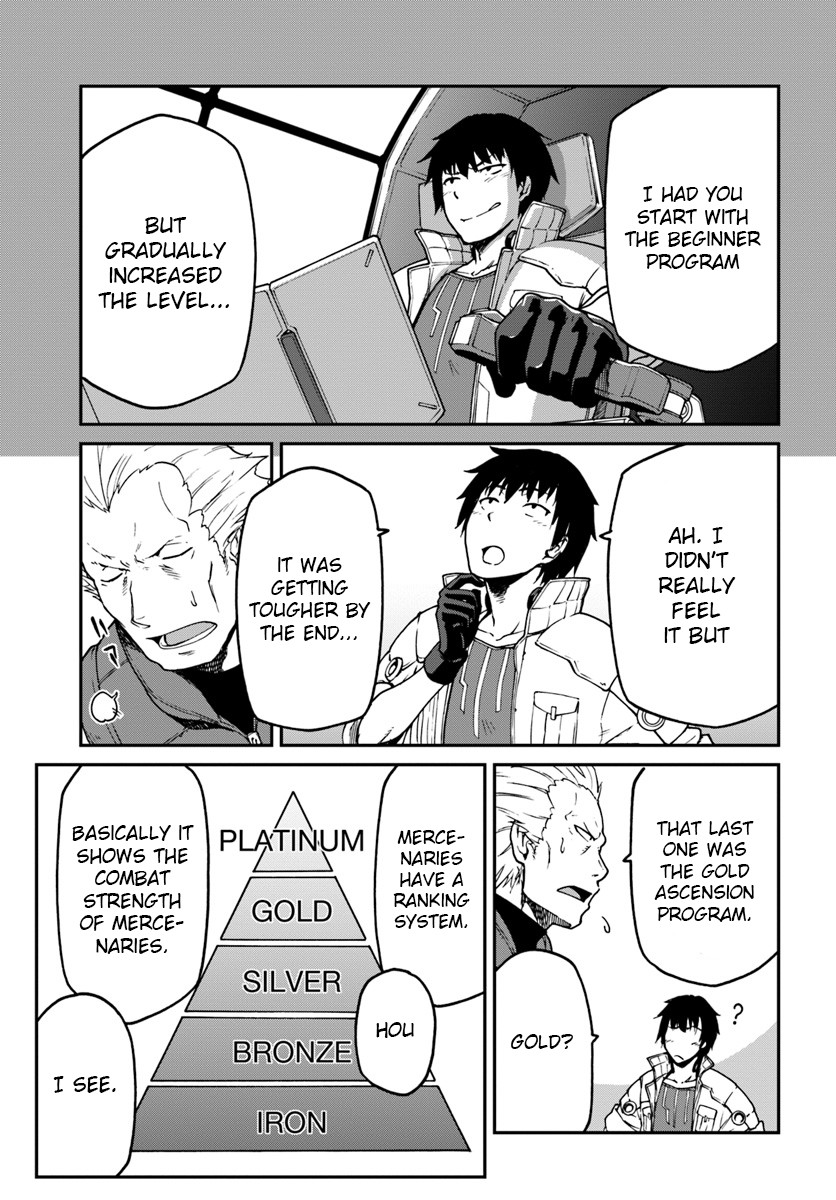 Mezametara saikyou soubi to uchuusen-mochi datta no de, ikkodate mezashite youhei toshite jiyuu ni ikitai Chapter 3 page 11 - Chapter 3: (part 1)