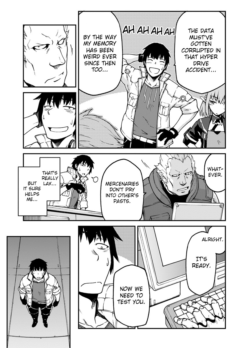 Mezametara saikyou soubi to uchuusen-mochi datta no de, ikkodate mezashite youhei toshite jiyuu ni ikitai Chapter 3 page 7 - Chapter 3: (part 1)