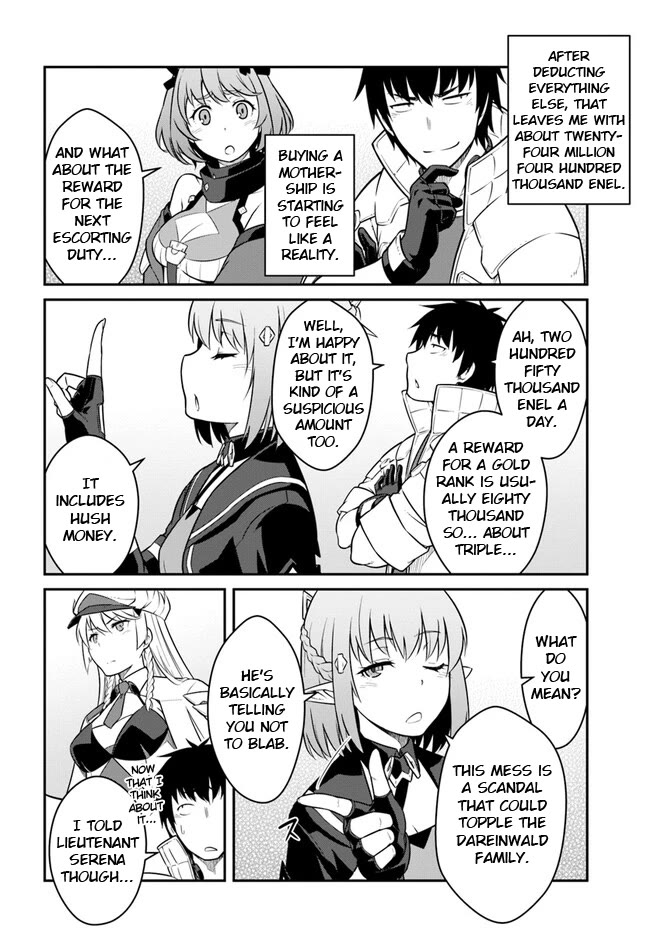 Mezametara saikyou soubi to uchuusen-mochi datta no de, ikkodate mezashite youhei toshite jiyuu ni ikitai Chapter 35.1 page 8 - Chapter 35.1