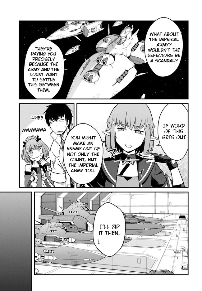 Mezametara saikyou soubi to uchuusen-mochi datta no de, ikkodate mezashite youhei toshite jiyuu ni ikitai Chapter 35.1 page 9 - Chapter 35.1