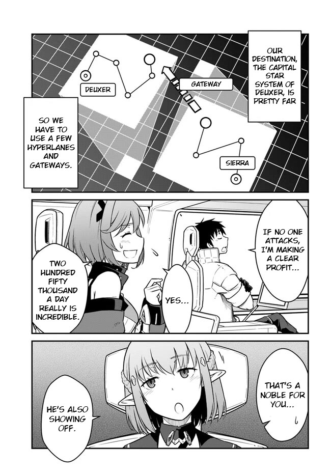 Mezametara saikyou soubi to uchuusen-mochi datta no de, ikkodate mezashite youhei toshite jiyuu ni ikitai Chapter 36.1 page 3 - Chapter 36.1