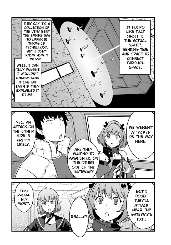 Mezametara saikyou soubi to uchuusen-mochi datta no de, ikkodate mezashite youhei toshite jiyuu ni ikitai Chapter 36.1 page 8 - Chapter 36.1