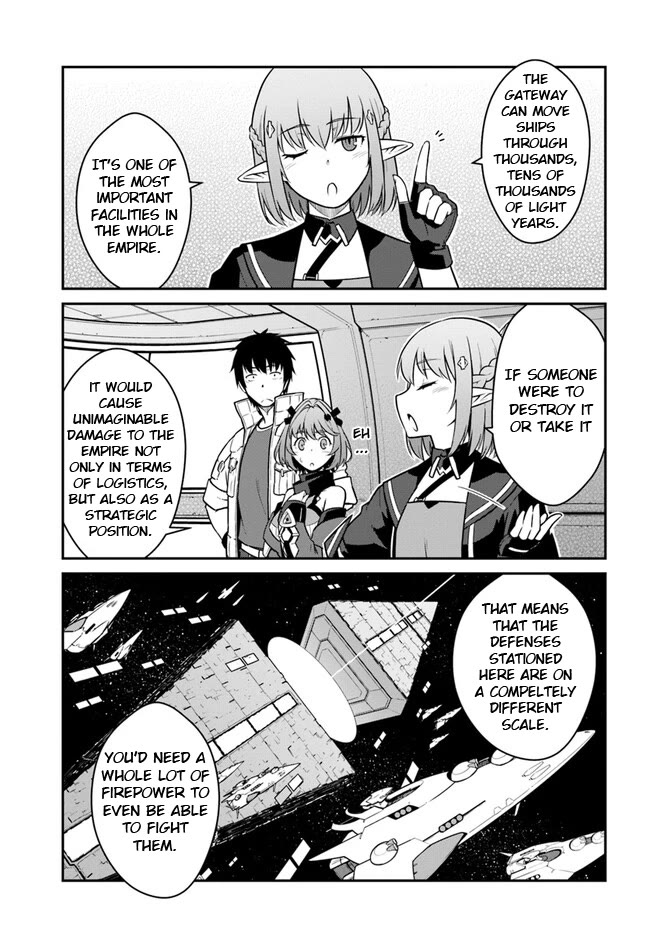 Mezametara saikyou soubi to uchuusen-mochi datta no de, ikkodate mezashite youhei toshite jiyuu ni ikitai Chapter 36.1 page 9 - Chapter 36.1