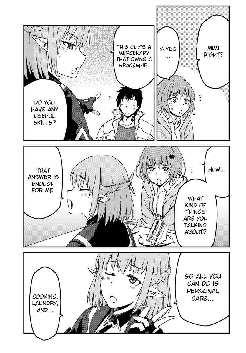 Mezametara saikyou soubi to uchuusen-mochi datta no de, ikkodate mezashite youhei toshite jiyuu ni ikitai Chapter 4 page 7 - Chapter 4: (part one)