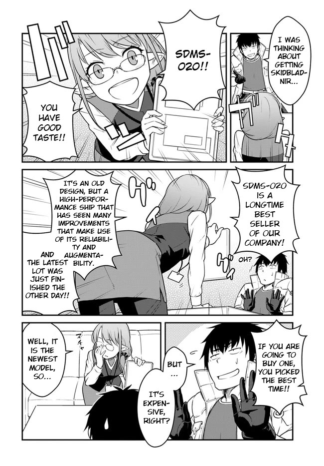 Mezametara saikyou soubi to uchuusen-mochi datta no de, ikkodate mezashite youhei toshite jiyuu ni ikitai Chapter 40.1 page 12 - Chapter 40.1