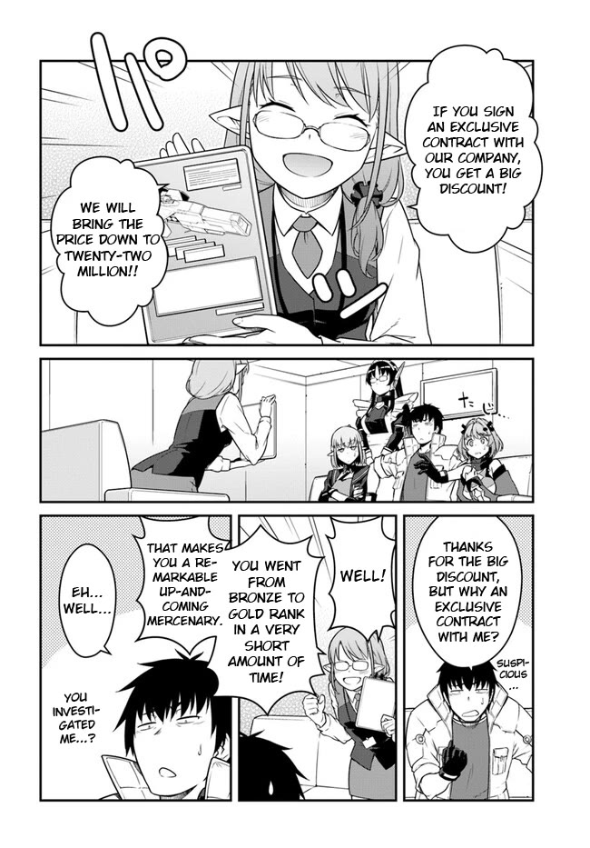 Mezametara saikyou soubi to uchuusen-mochi datta no de, ikkodate mezashite youhei toshite jiyuu ni ikitai Chapter 40.1 page 16 - Chapter 40.1