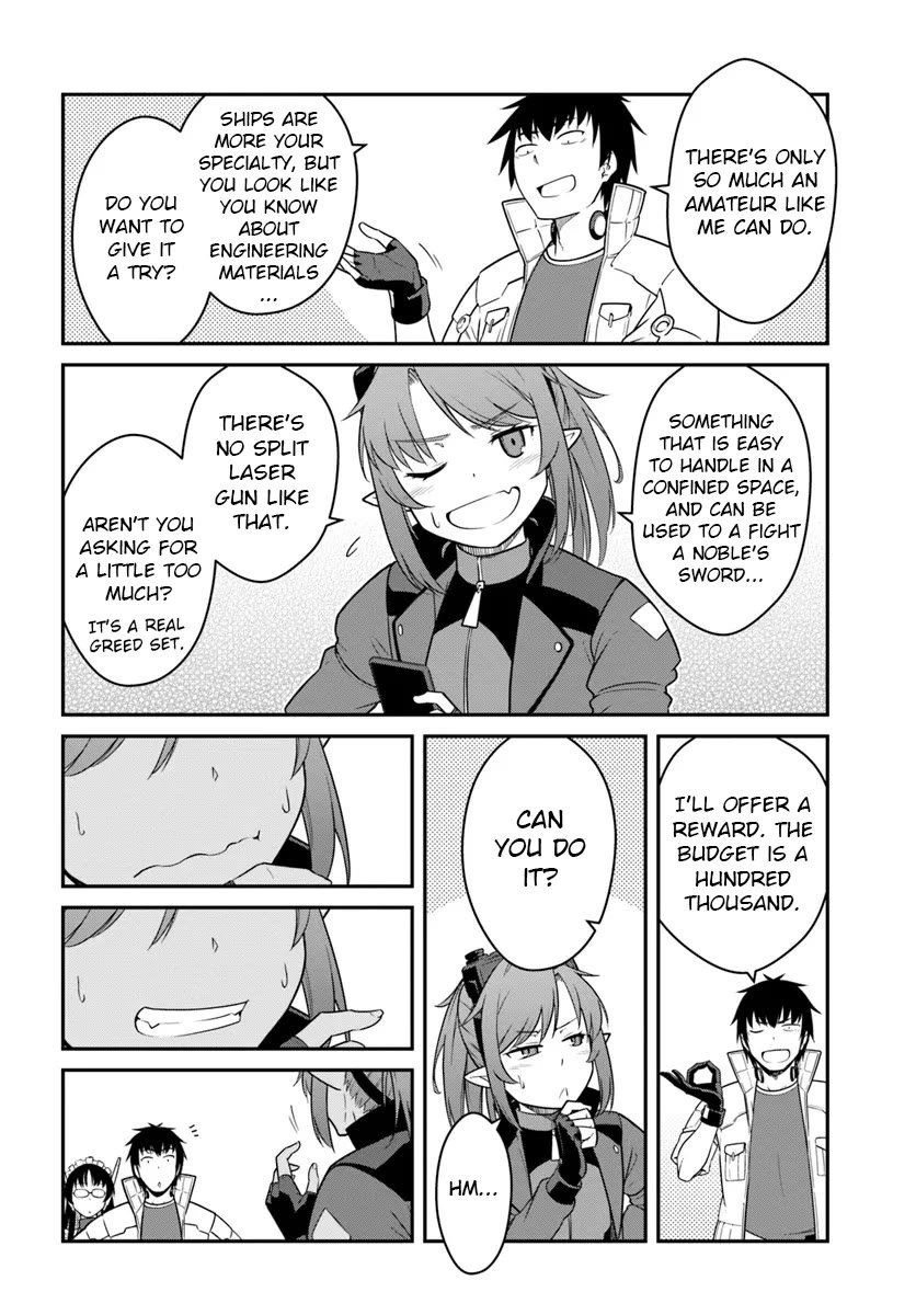 Mezametara saikyou soubi to uchuusen-mochi datta no de, ikkodate mezashite youhei toshite jiyuu ni ikitai Chapter 43.1 page 12 - Chapter 43.1