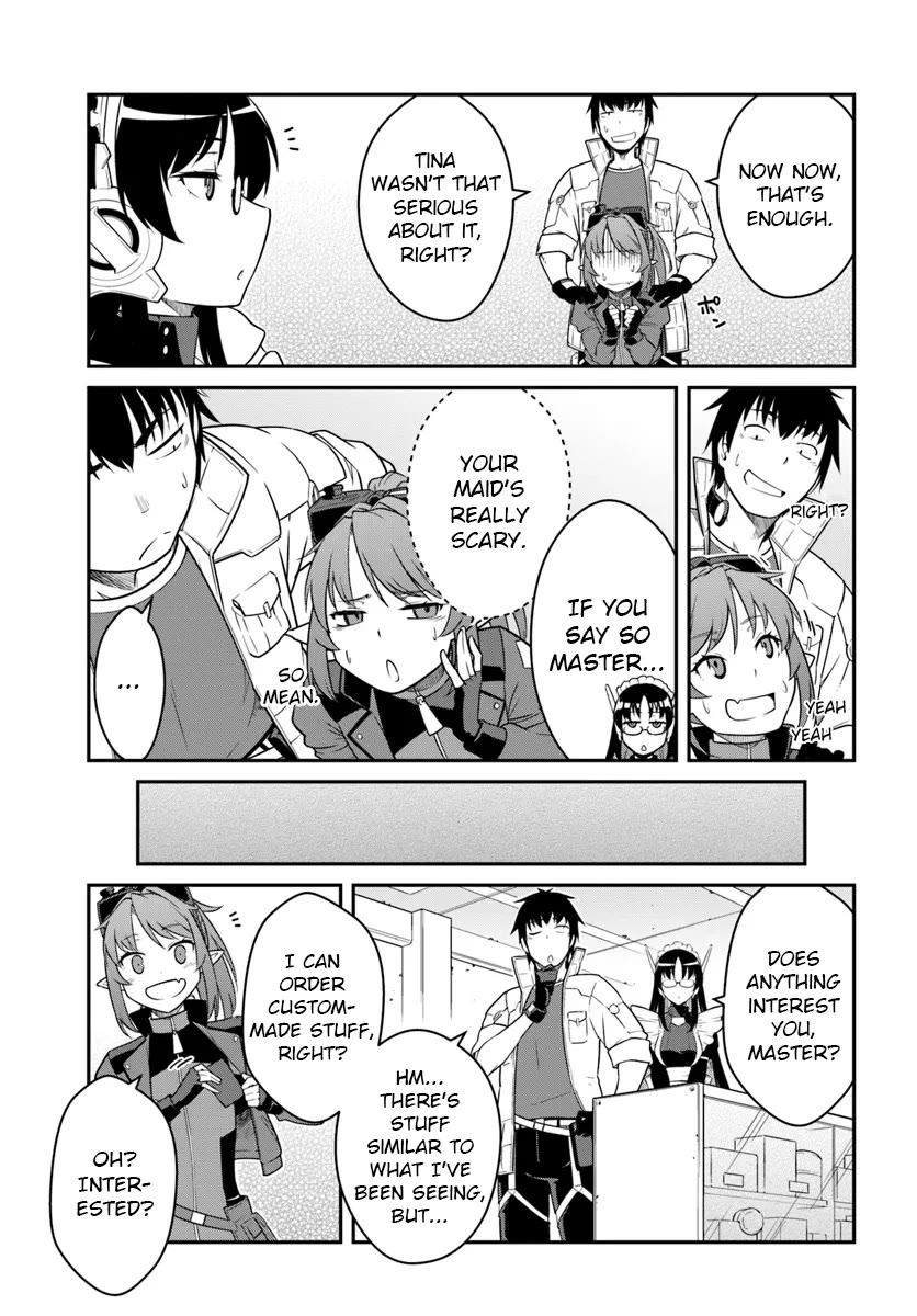 Mezametara saikyou soubi to uchuusen-mochi datta no de, ikkodate mezashite youhei toshite jiyuu ni ikitai Chapter 43.1 page 9 - Chapter 43.1