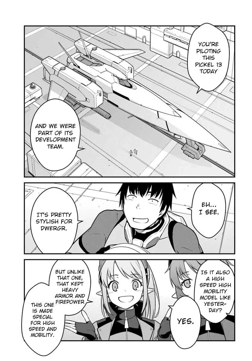 Mezametara saikyou soubi to uchuusen-mochi datta no de, ikkodate mezashite youhei toshite jiyuu ni ikitai Chapter 45.1 page 11 - Chapter 45.1