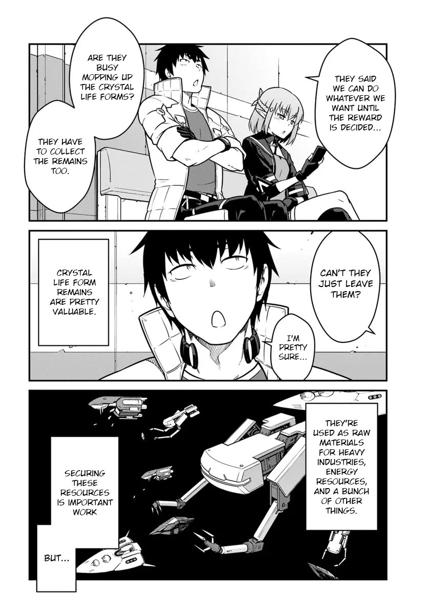 Mezametara saikyou soubi to uchuusen-mochi datta no de, ikkodate mezashite youhei toshite jiyuu ni ikitai Chapter 52.1 page 14 - Chapter 52.1