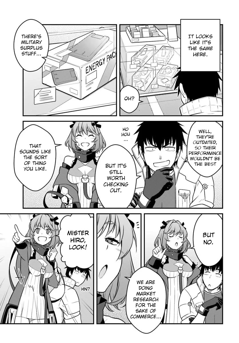 Mezametara saikyou soubi to uchuusen-mochi datta no de, ikkodate mezashite youhei toshite jiyuu ni ikitai Chapter 56.1 page 9 - Chapter 56.1