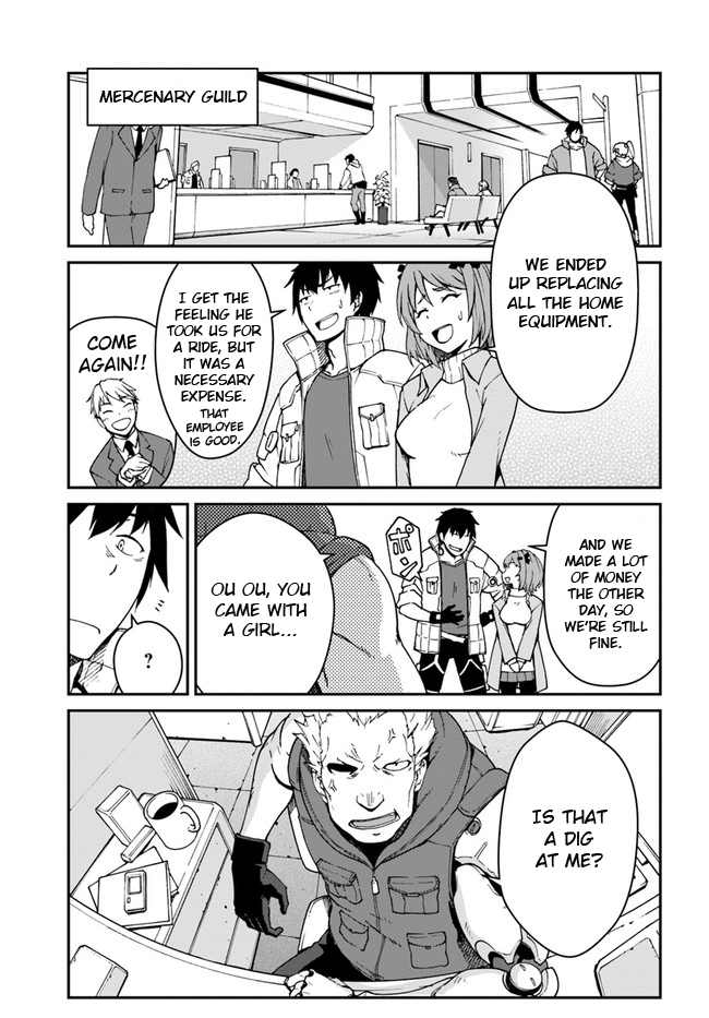 Mezametara saikyou soubi to uchuusen-mochi datta no de, ikkodate mezashite youhei toshite jiyuu ni ikitai Chapter 7.1 page 5 - Chapter 7.1: (part two)