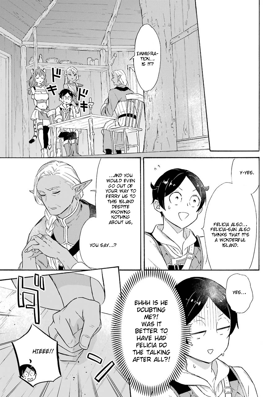 Mezase Gouka Kyakusen!! Chapter 15 page 21 - Chapter 15: Dark Elf Village and Parents