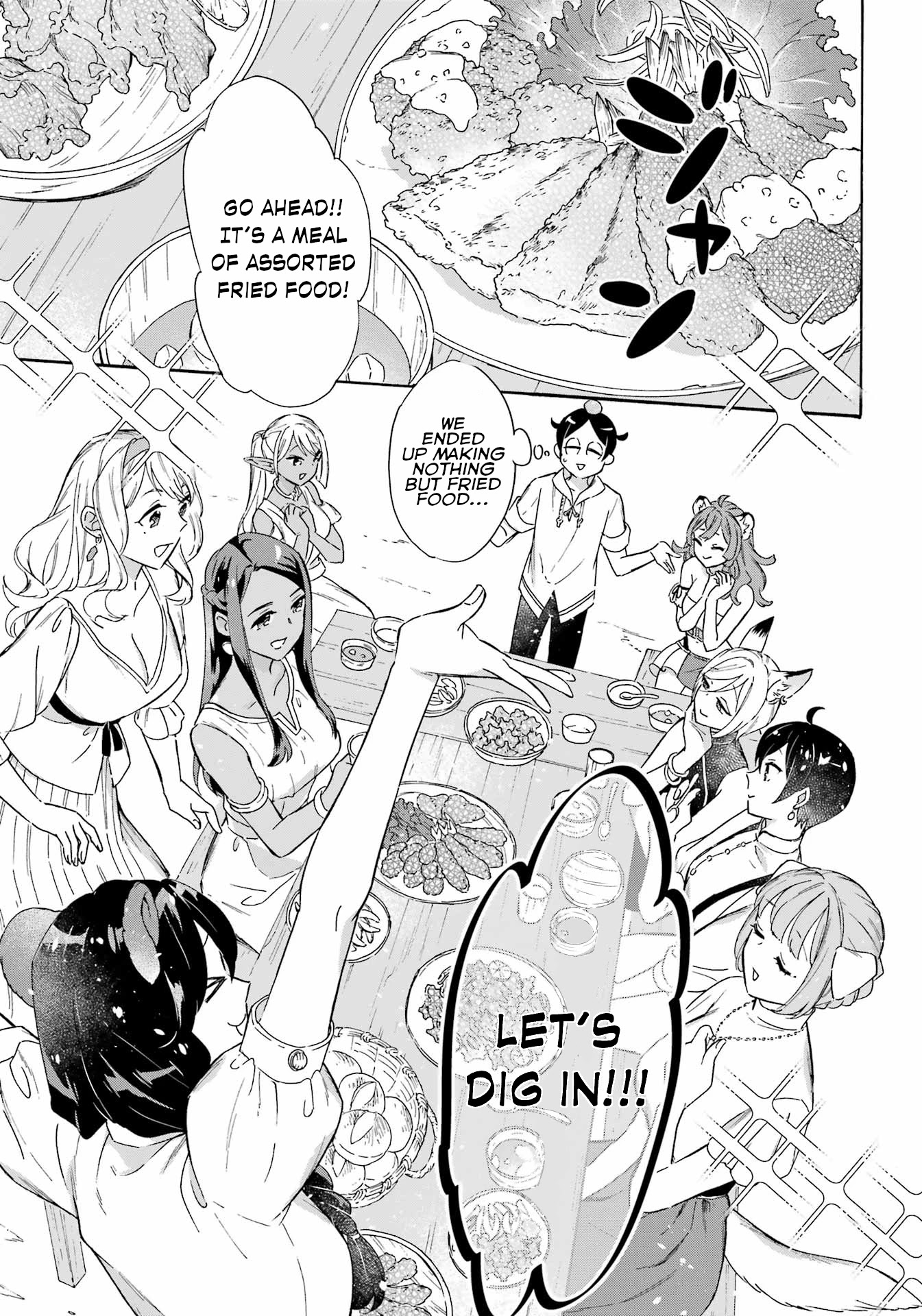 Mezase Gouka Kyakusen!! Chapter 17 page 13 - Chapter 17: Cooking Class and Fried Food Assortment