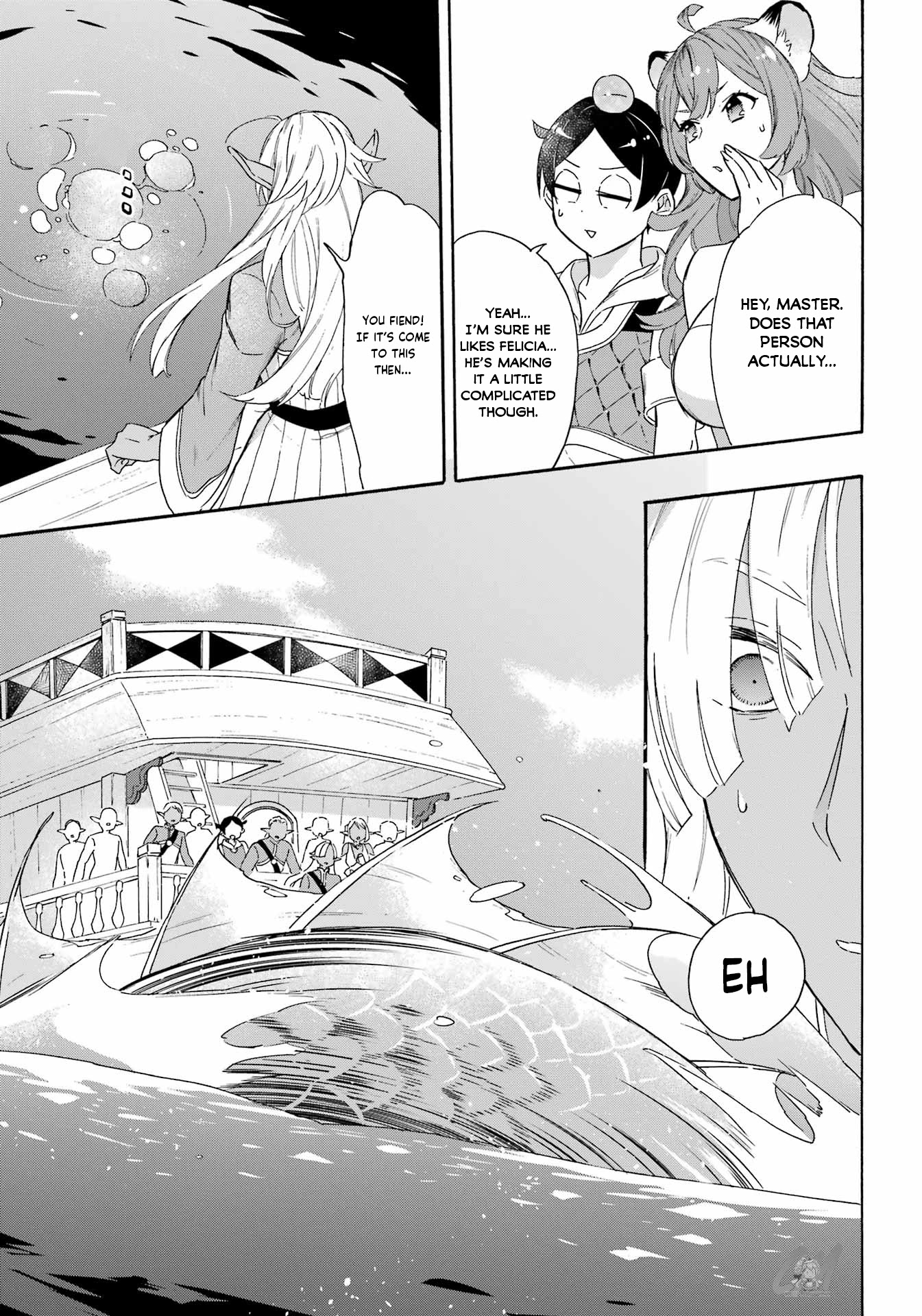 Mezase Gouka Kyakusen!! Chapter 18 page 13 - Chapter 18: Dismantling the Dark Elf Village and the New Island for Dark Elves