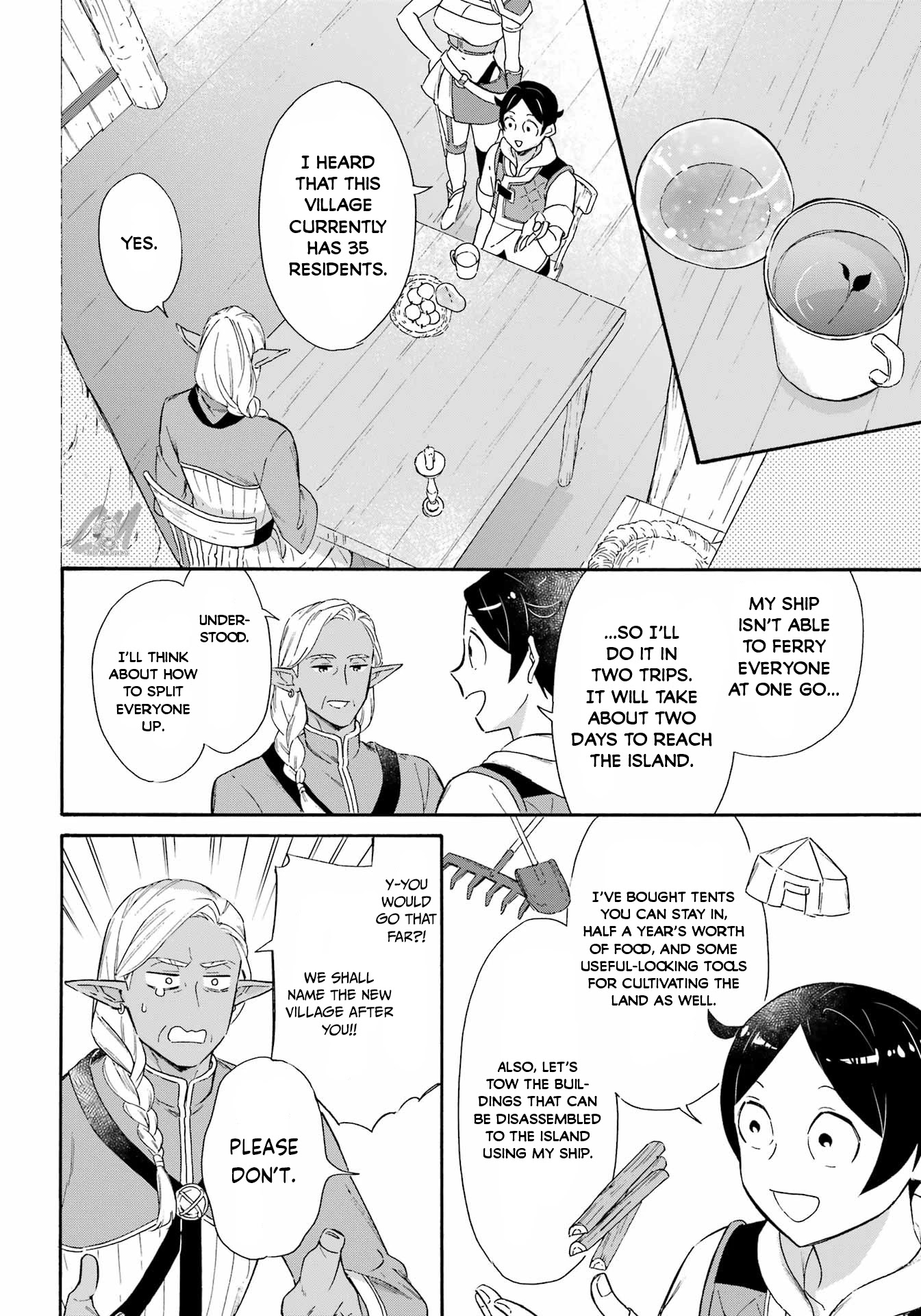 Mezase Gouka Kyakusen!! Chapter 18 page 6 - Chapter 18: Dismantling the Dark Elf Village and the New Island for Dark Elves