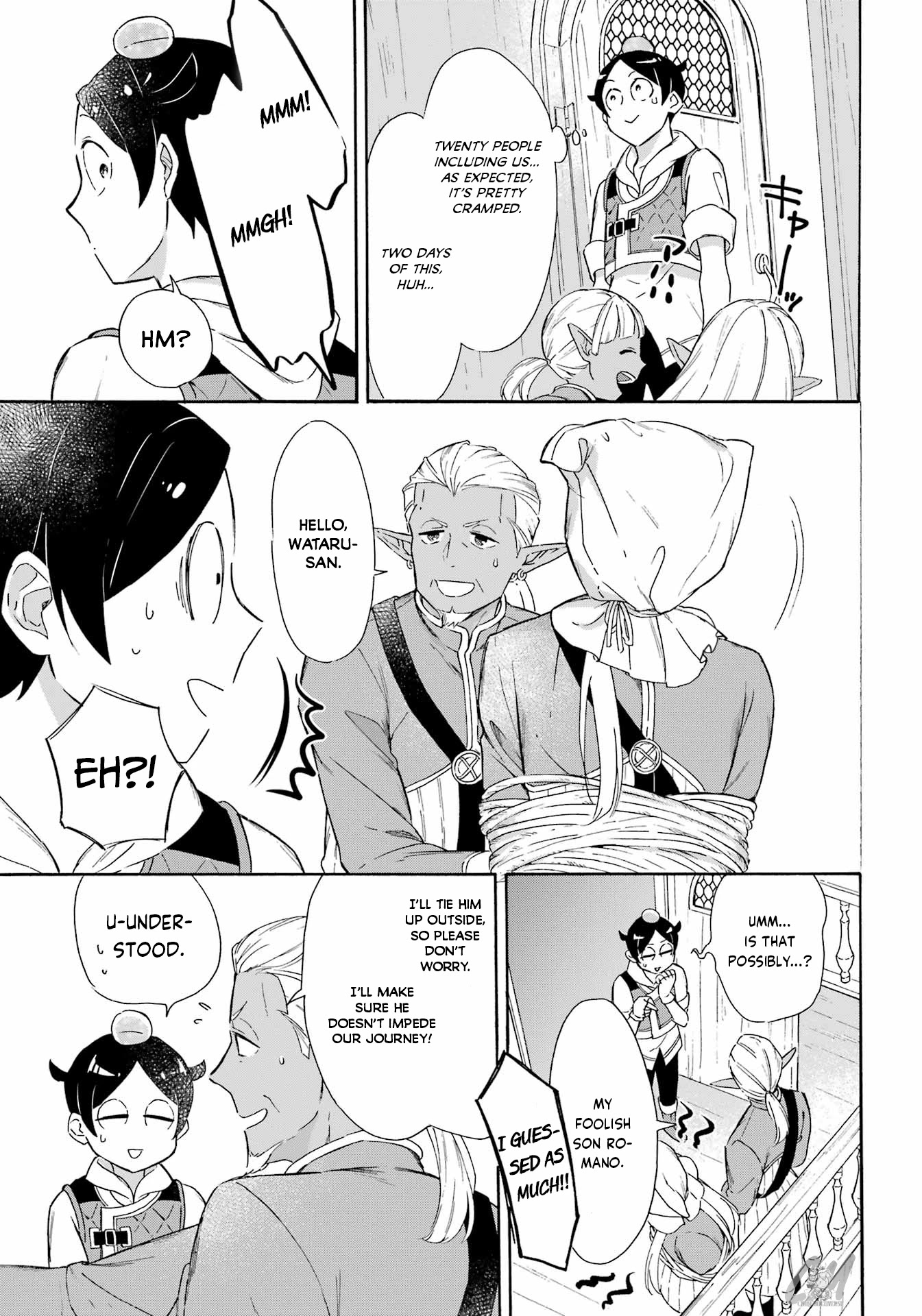Mezase Gouka Kyakusen!! Chapter 18 page 9 - Chapter 18: Dismantling the Dark Elf Village and the New Island for Dark Elves