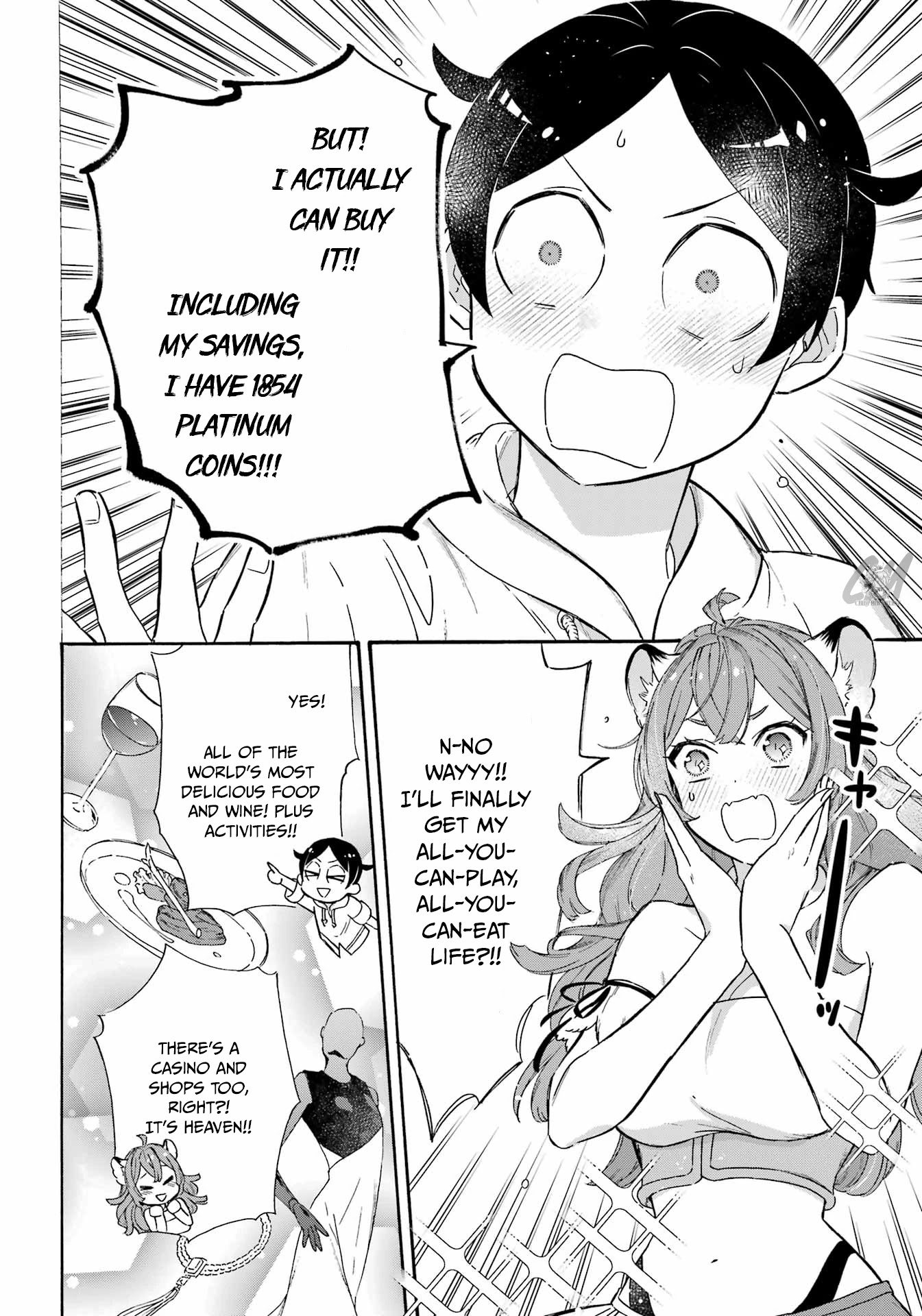 Mezase Gouka Kyakusen!! Chapter 19 page 6 - Chapter 19: A Massive Store of Pepper and a Trip with Girasole?
