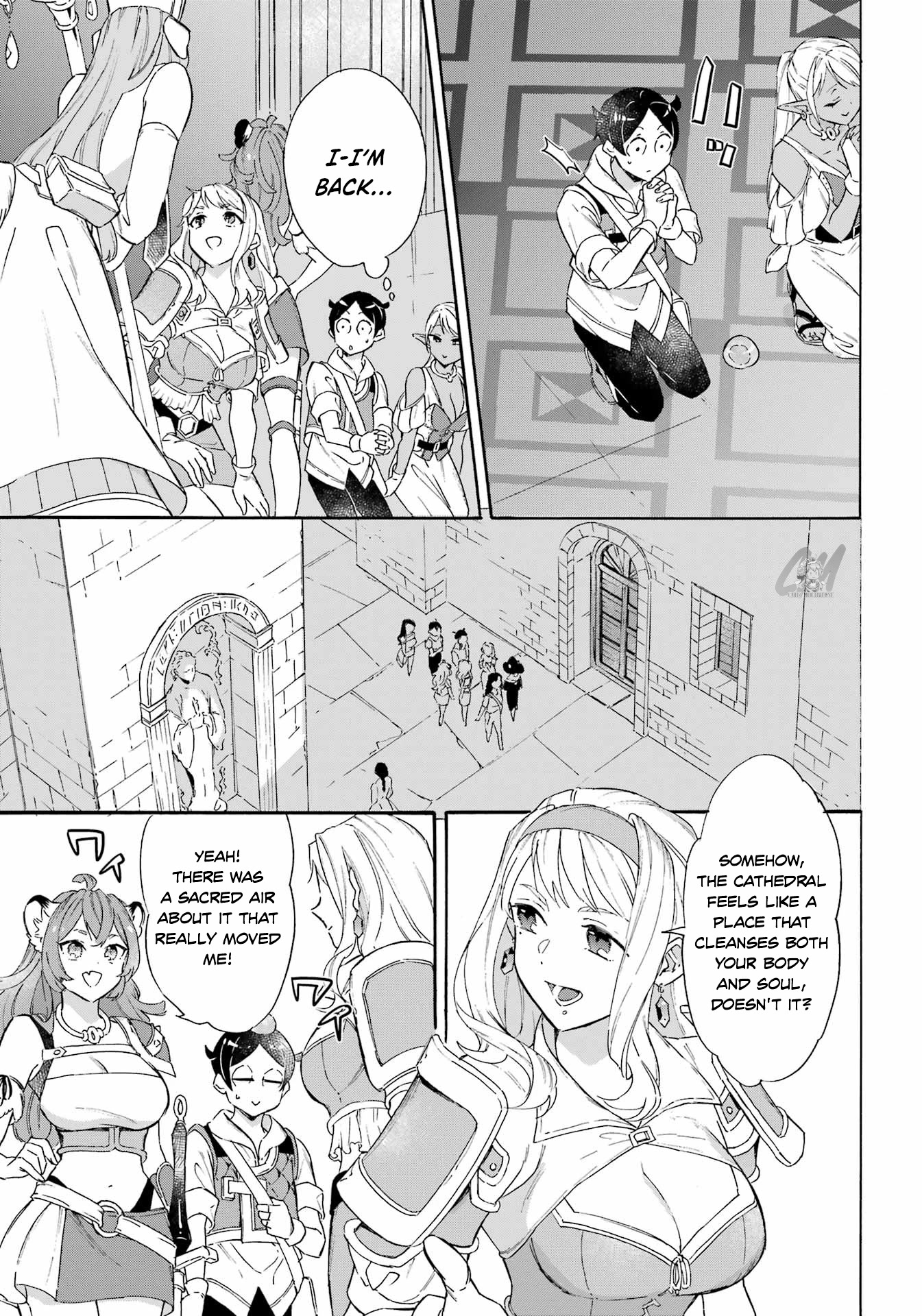 Mezase Gouka Kyakusen!! Chapter 23 page 13 - Chapter 23: The Grand Cathedral and God’s Realm Again