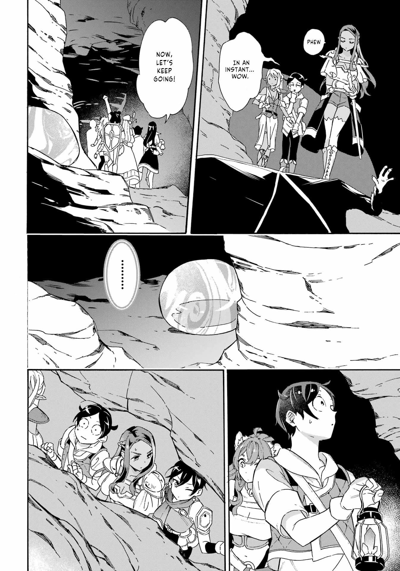 Mezase Gouka Kyakusen!! Chapter 24 page 4 - Chapter 24: Cave Exploration and Wind Slime
