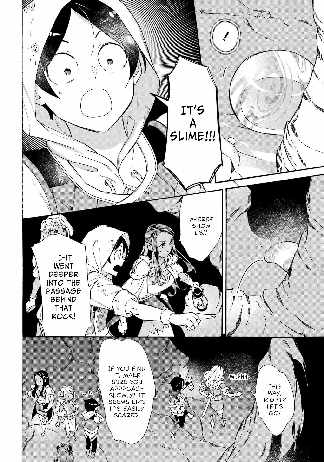 Mezase Gouka Kyakusen!! Chapter 24 page 8 - Chapter 24: Cave Exploration and Wind Slime