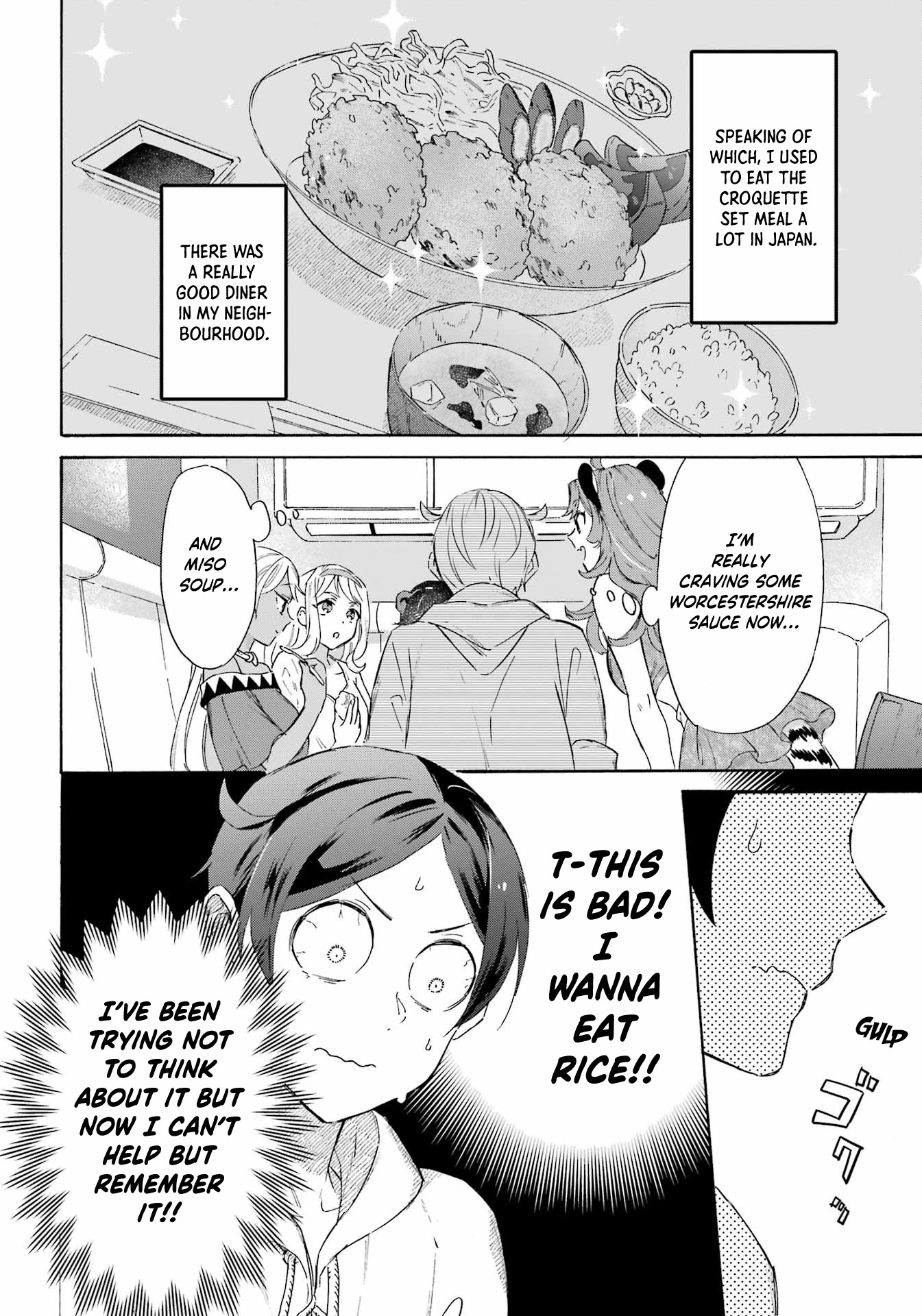 Mezase Gouka Kyakusen!! Chapter 26 page 8 - Chapter 26: Croquettes and Buying a Ferry