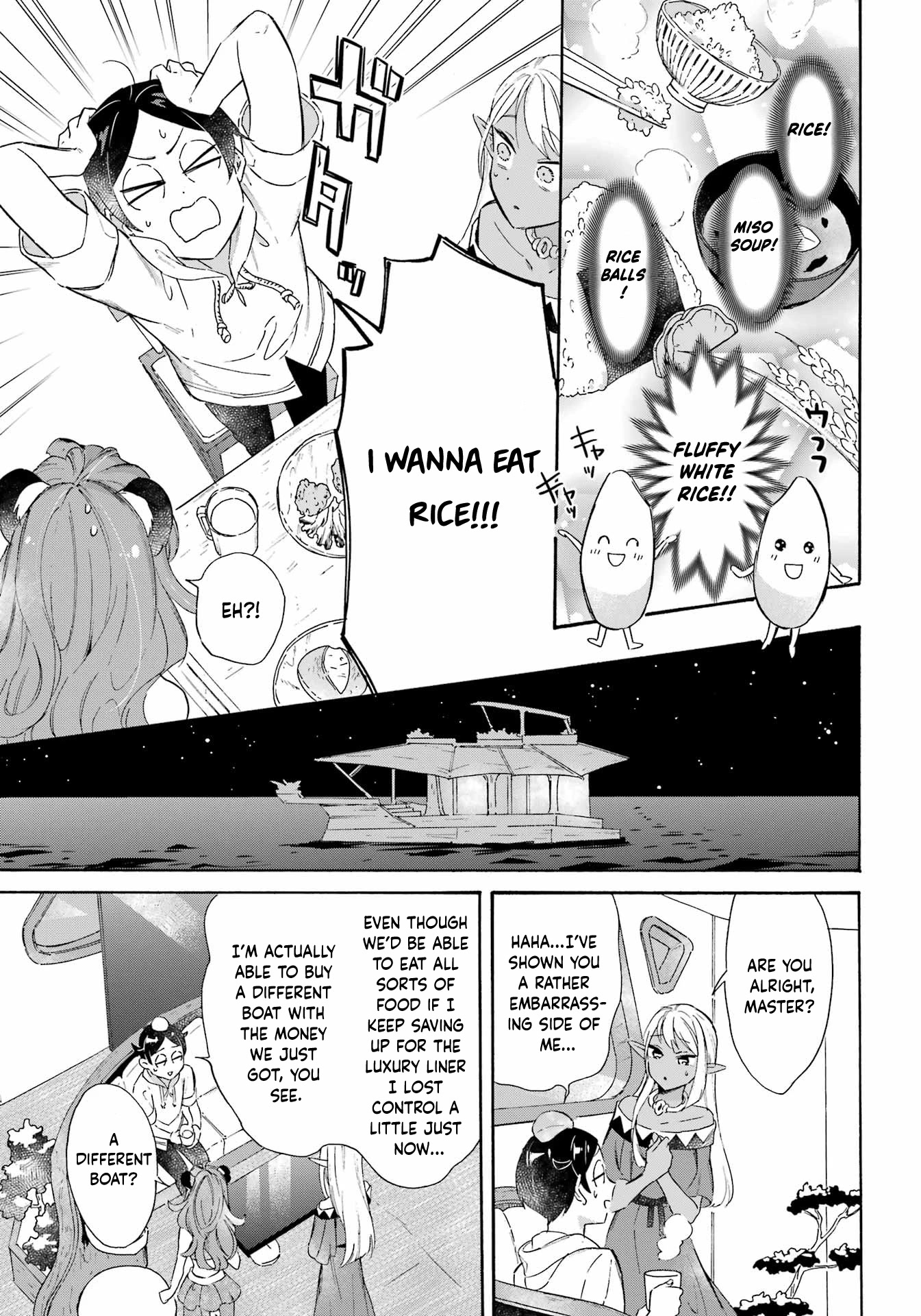 Mezase Gouka Kyakusen!! Chapter 26 page 9 - Chapter 26: Croquettes and Buying a Ferry