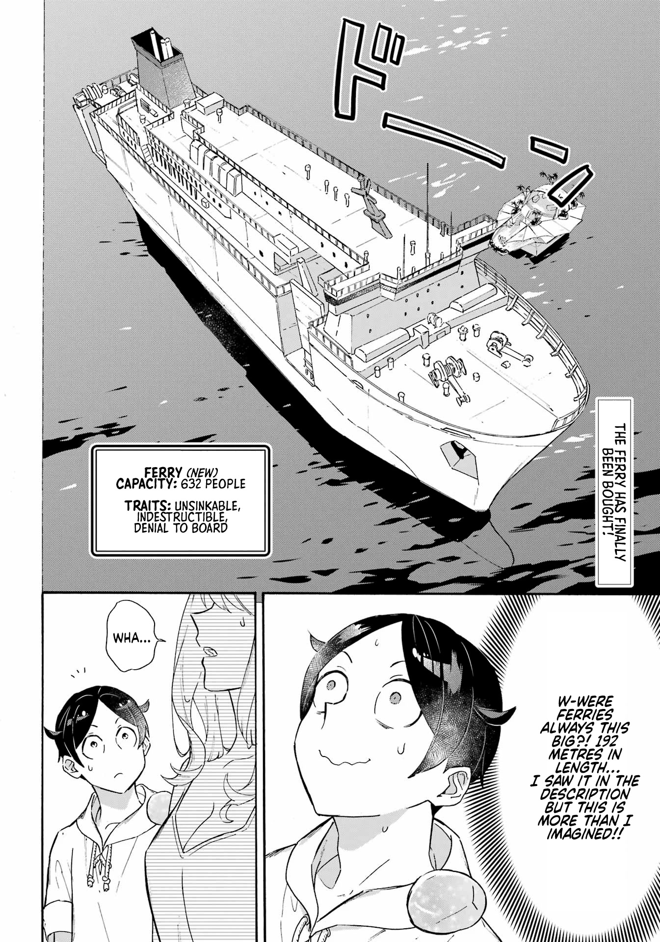 Mezase Gouka Kyakusen!! Chapter 27 page 2 - Chapter 27: Exploring the Ferry and Stores