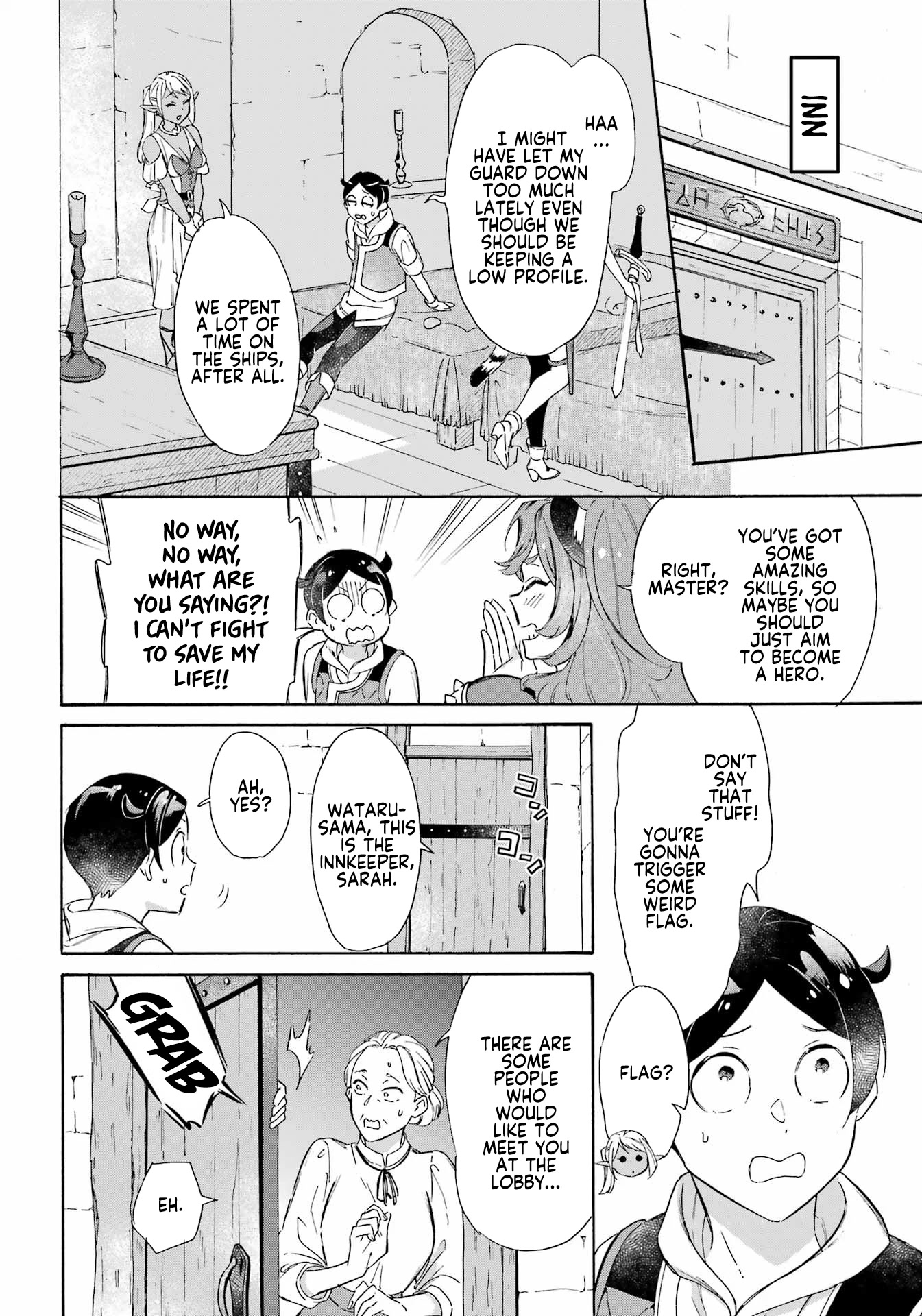 Mezase Gouka Kyakusen!! Chapter 29 page 11 - Chapter 29: Giving Out Souvenirs and Contract